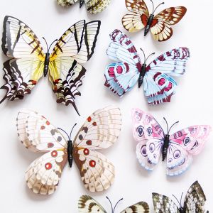 Butterfly Wall Stickers מדבקות קיר פרפר 